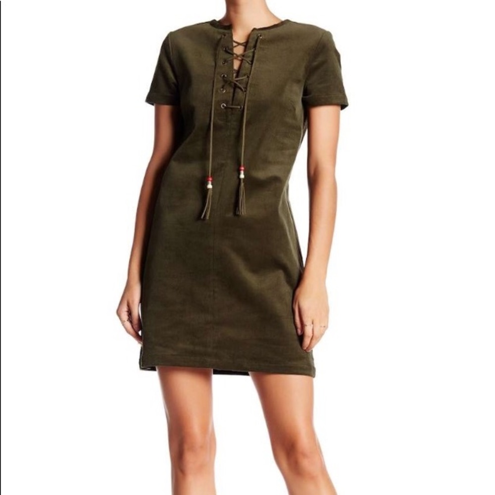 Romeo Juliet Couture Medium Olive Dress